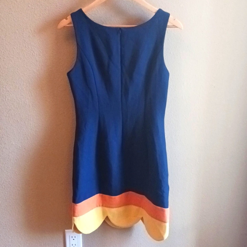 Amy Matto Colorblock Sleeveless Dress, Womens Size 4 - Picture 2 of 7